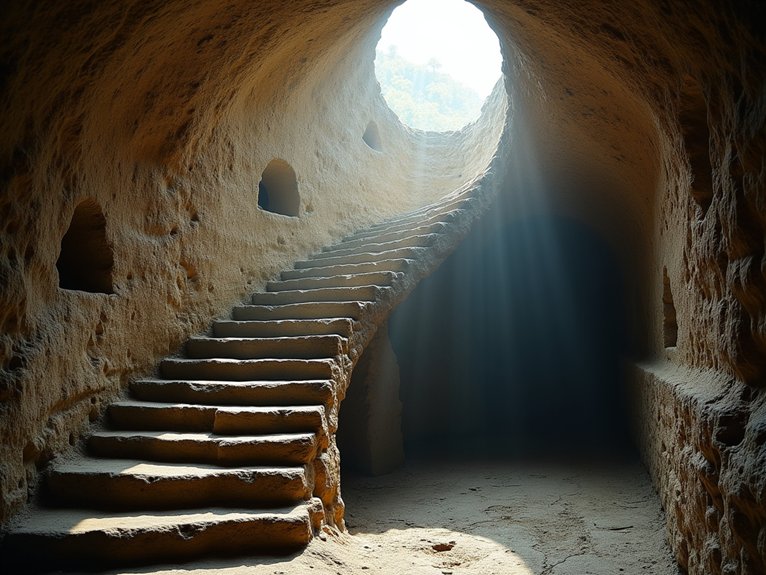 intricate subterranean etruscan urban infrastructure