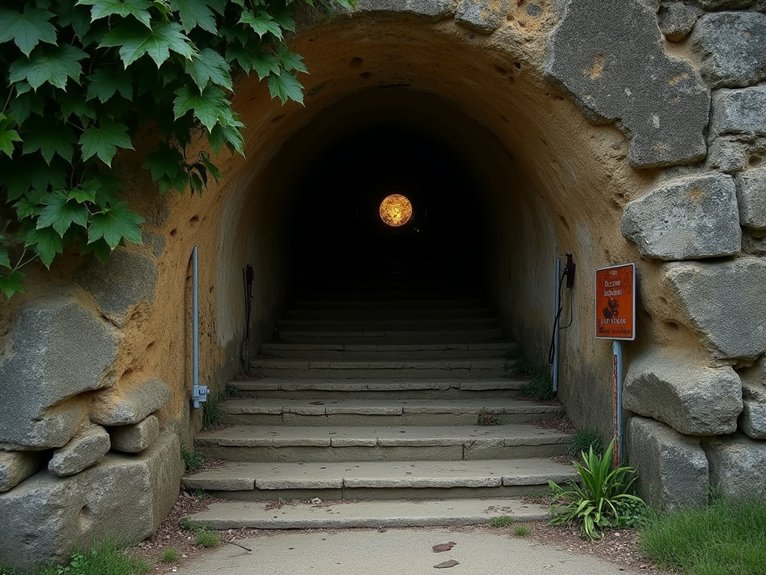 subterranean settlement for wartime survival