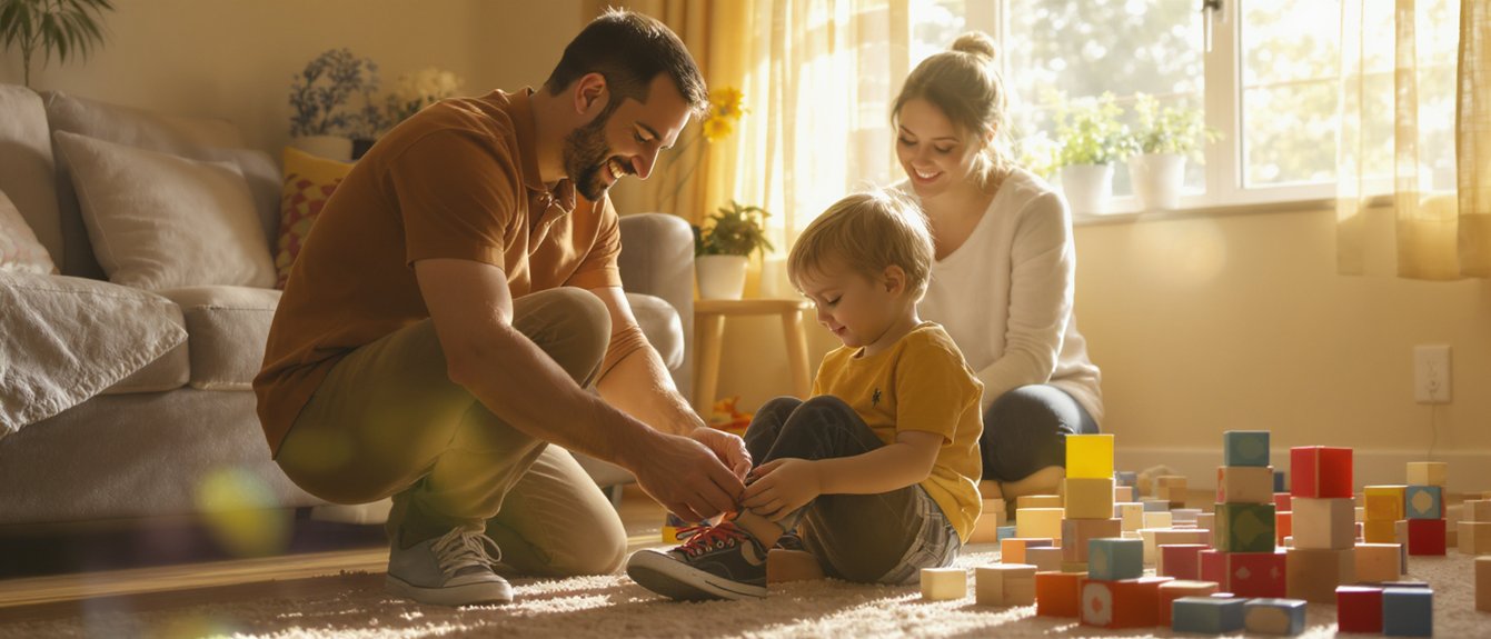 pozityvios nuspėjamos tėvystės žingsniai